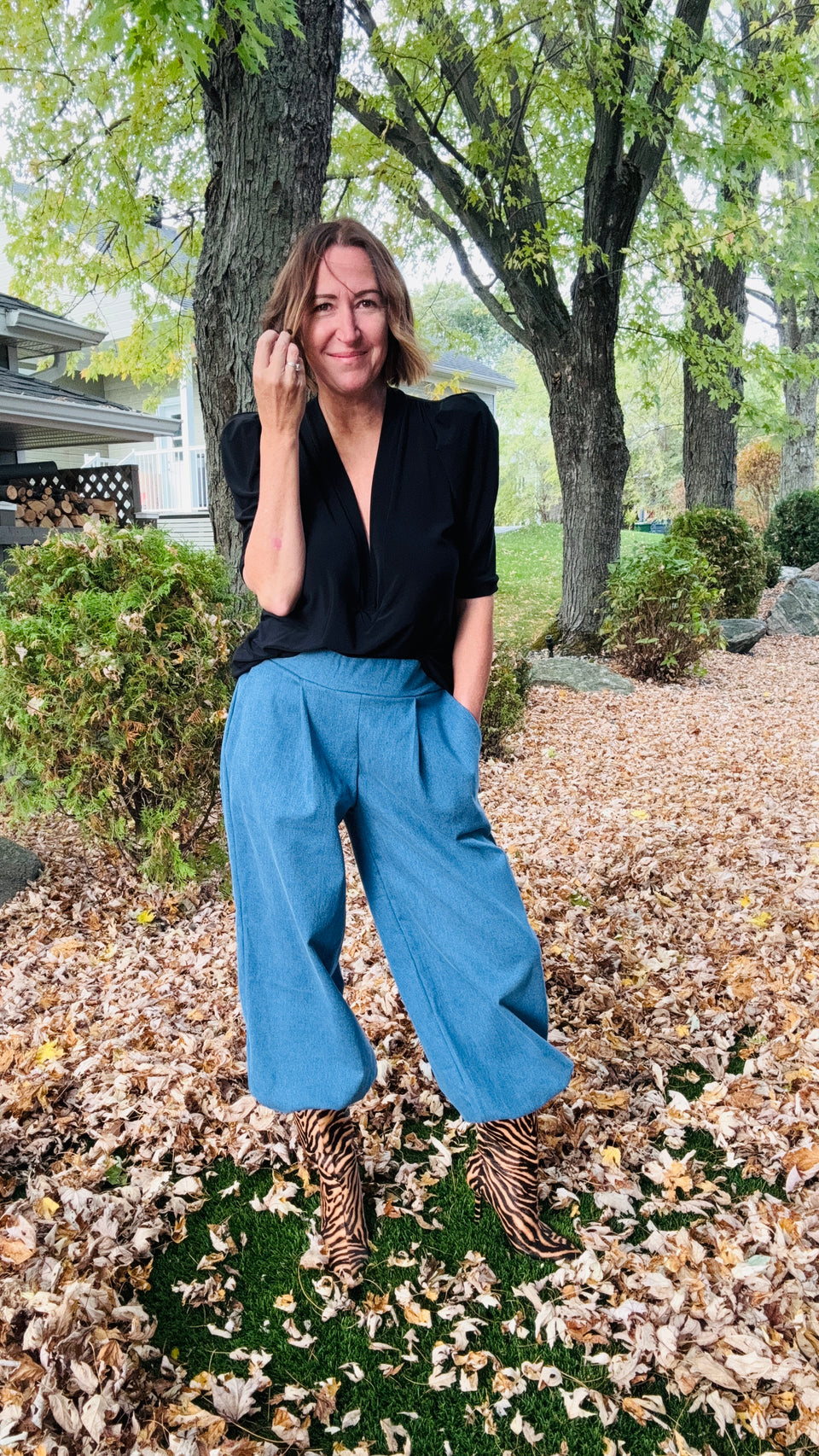 Pantalon Ryder denim