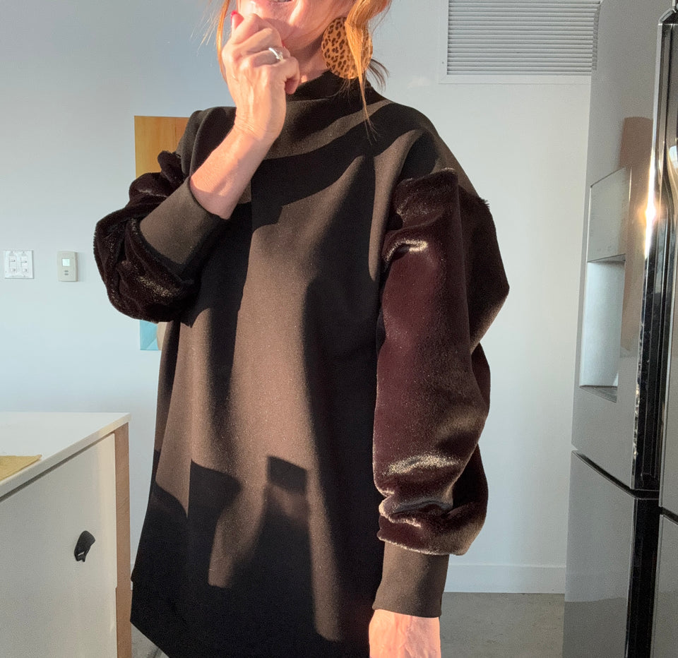Robe fourrure