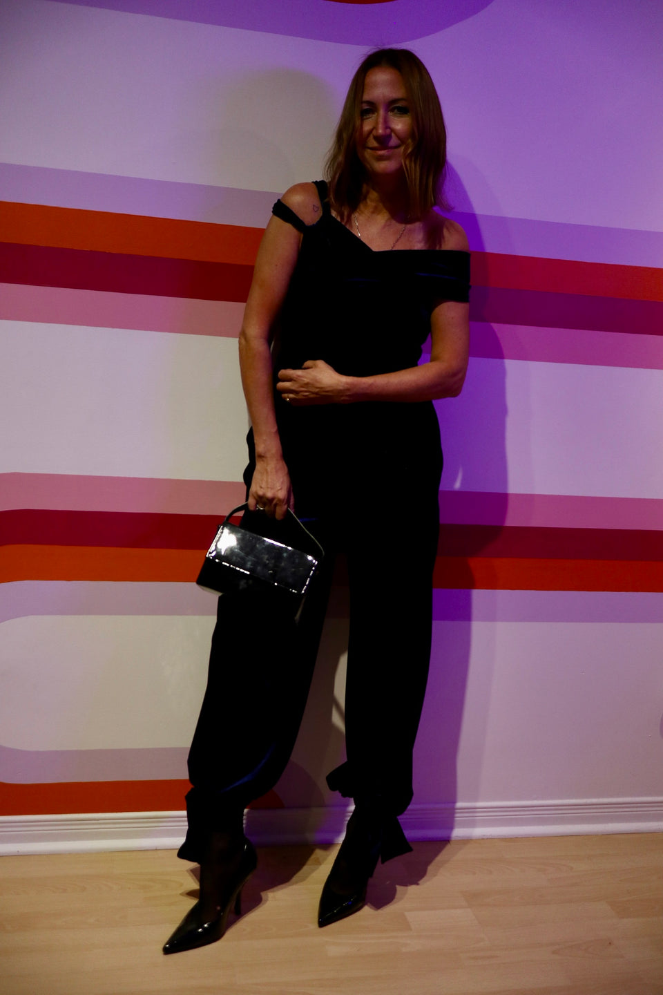Top Aubrey velours bleu