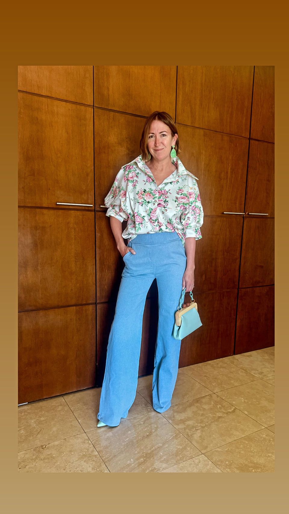 Jeans 70S Bleu Pâle