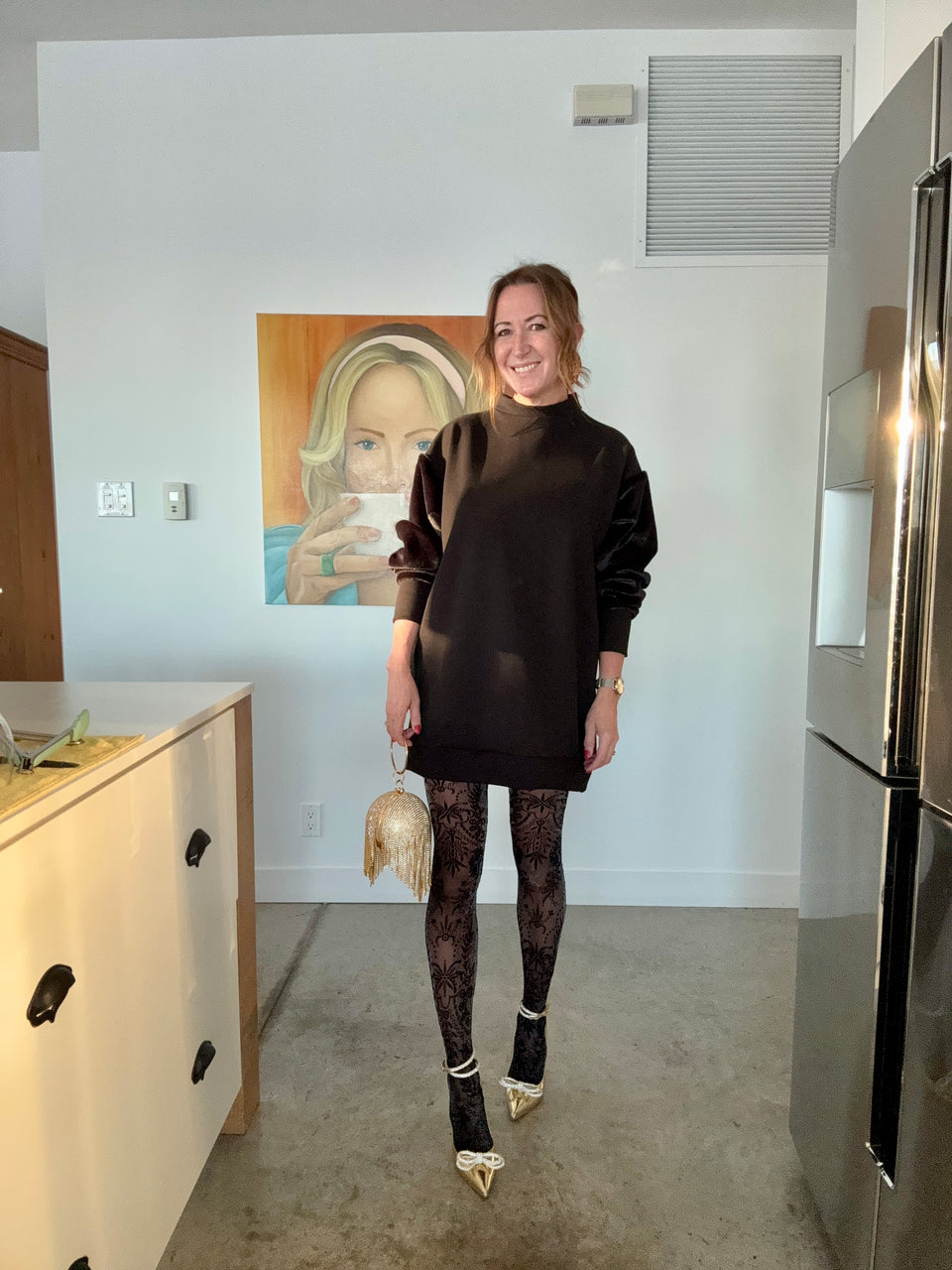 Robe fourrure