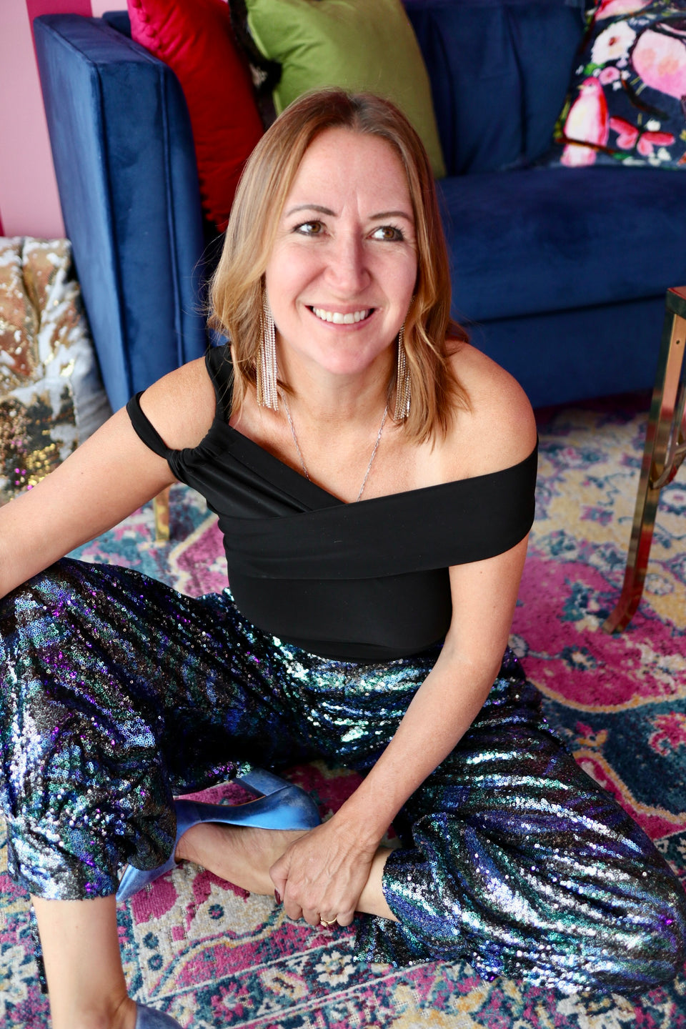 Pantalon paillettes