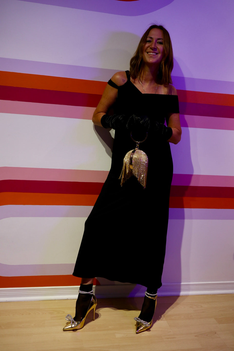 Robe noir Aubray