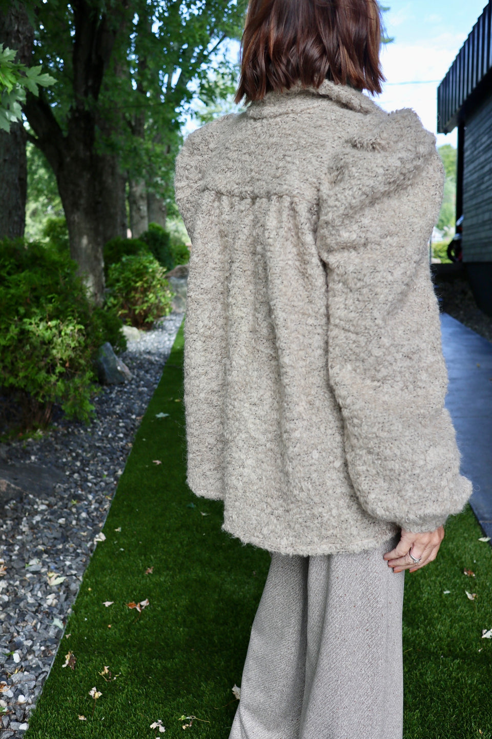 Manteau Franny taupe