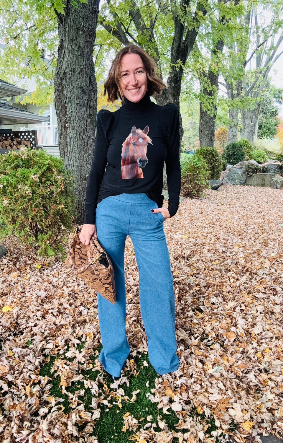 Jeans 70’s bleu