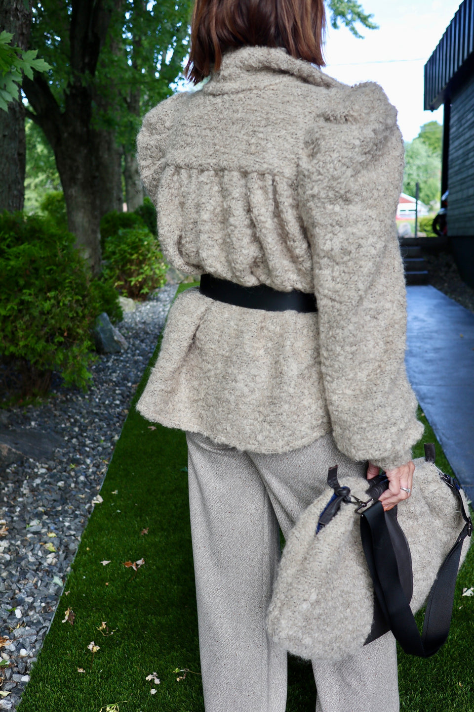 Manteau Franny taupe