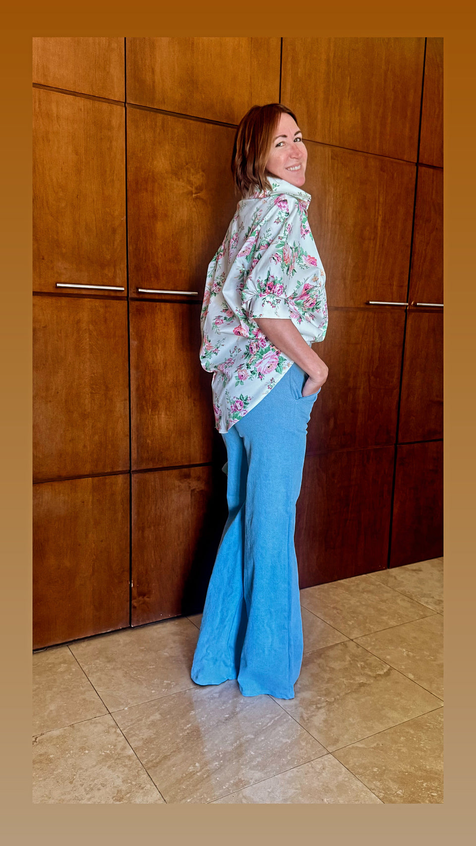 Jeans 70S Bleu Pâle