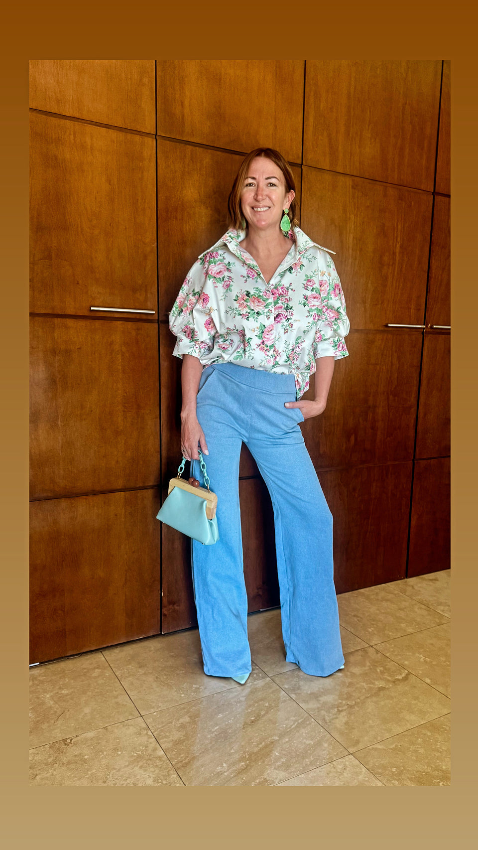 Jeans 70S Bleu Pâle