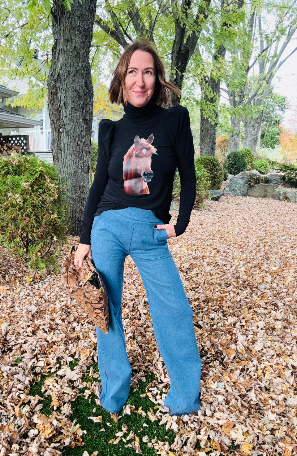 Jeans 70’s bleu