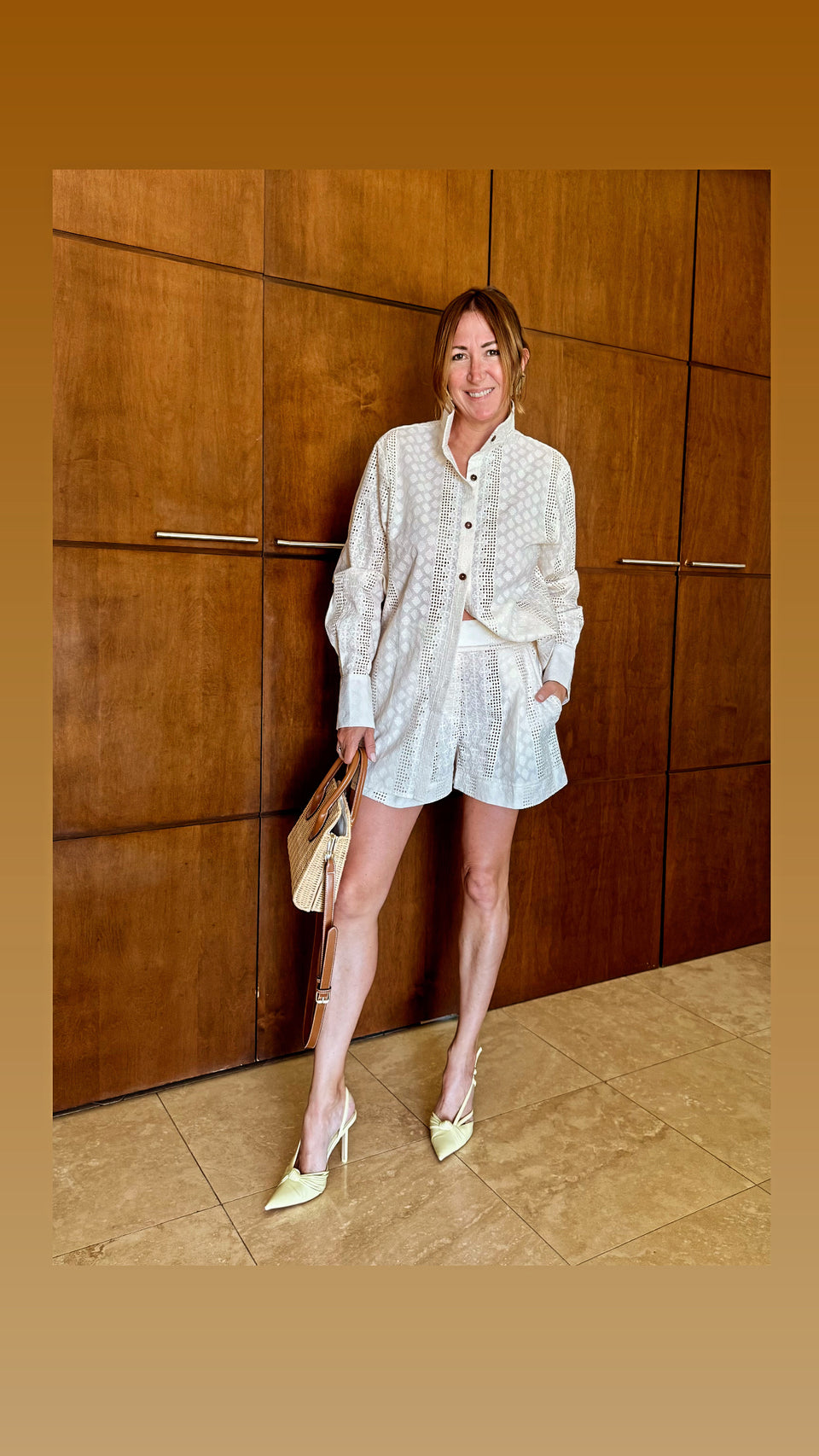 Chemise crème