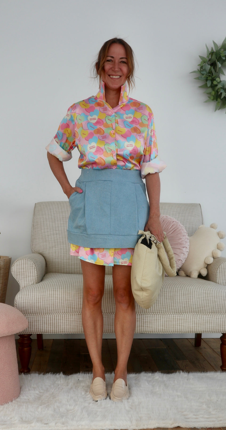 Robe chemise Mon Coeur