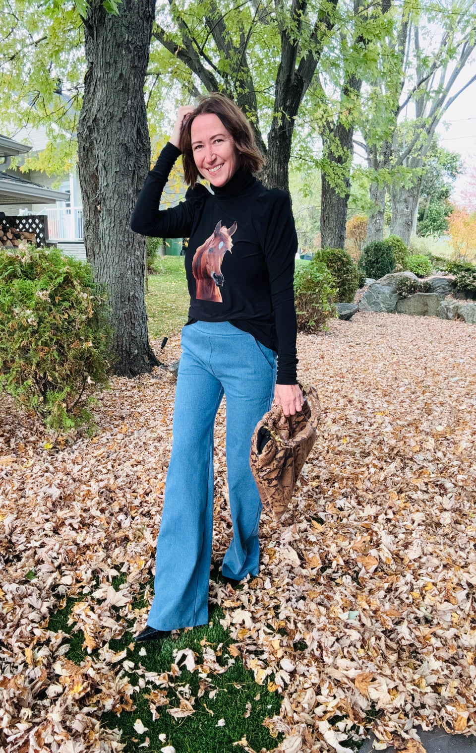 Jeans 70’s bleu