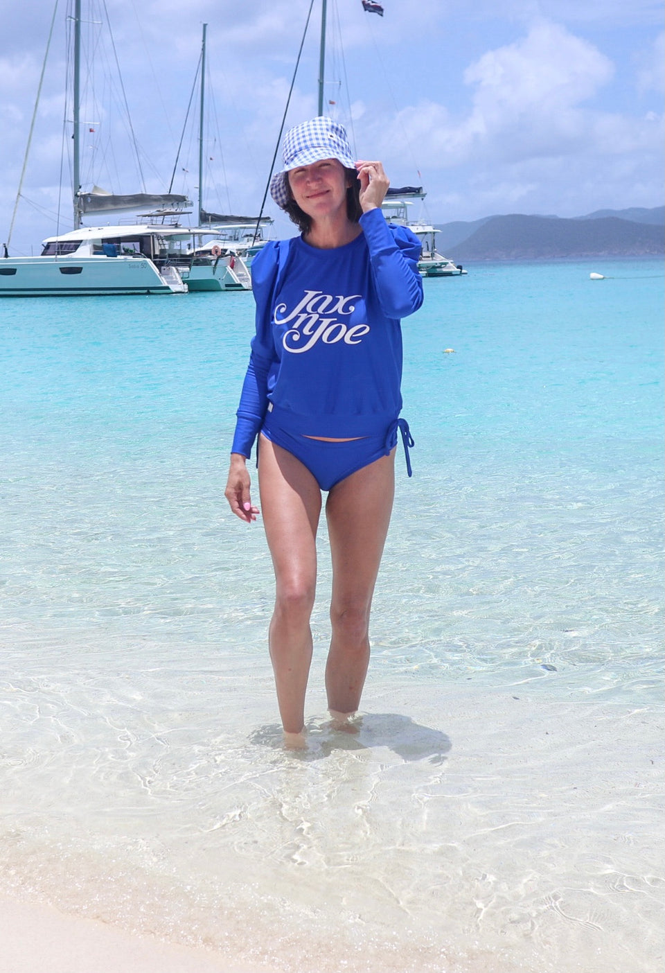 Culotte d’eau bleu royal