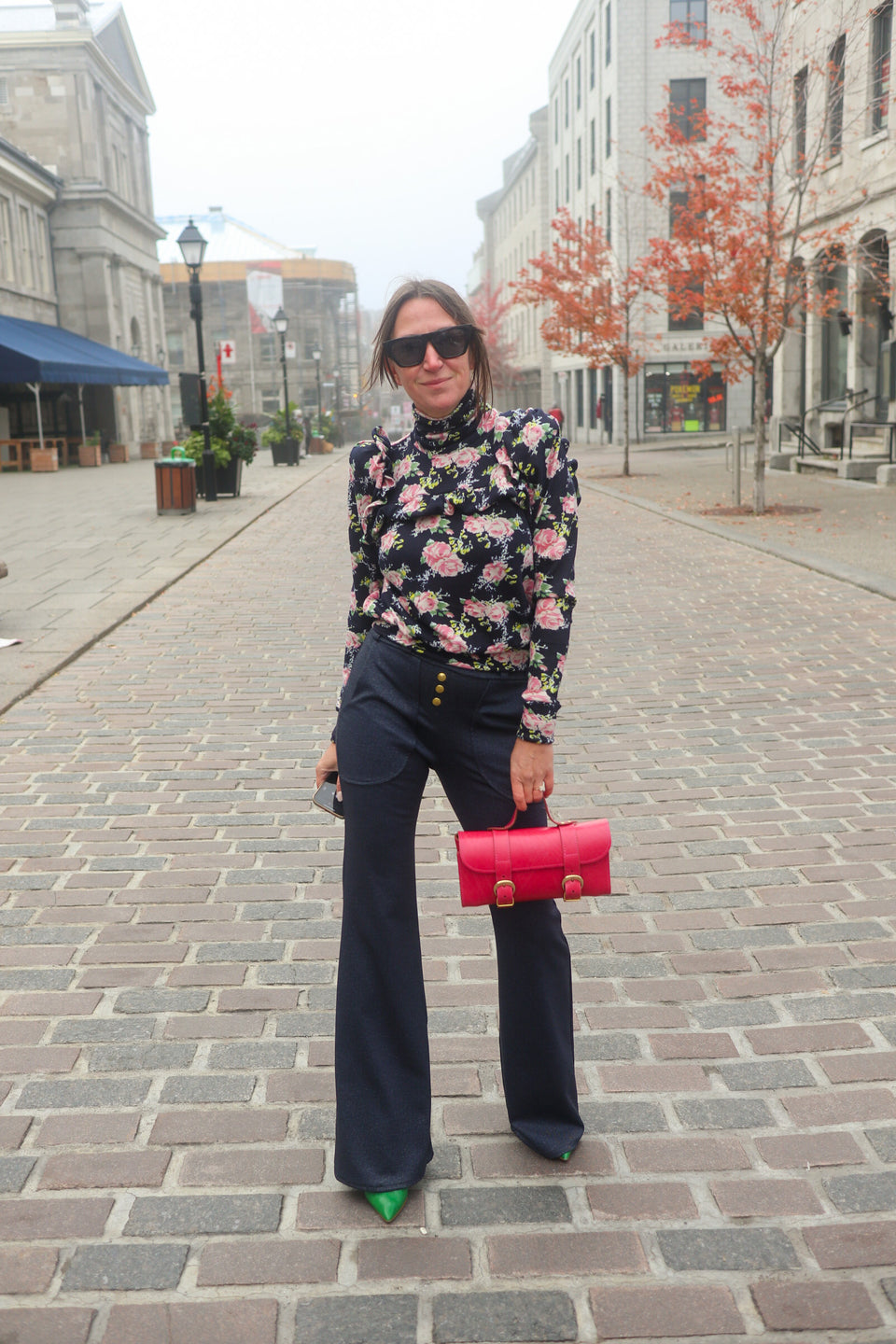PANTALON FARAH marine