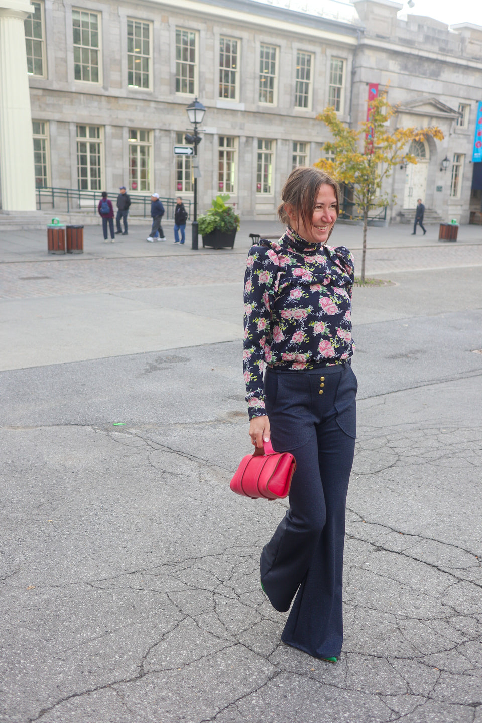 PANTALON FARAH marine