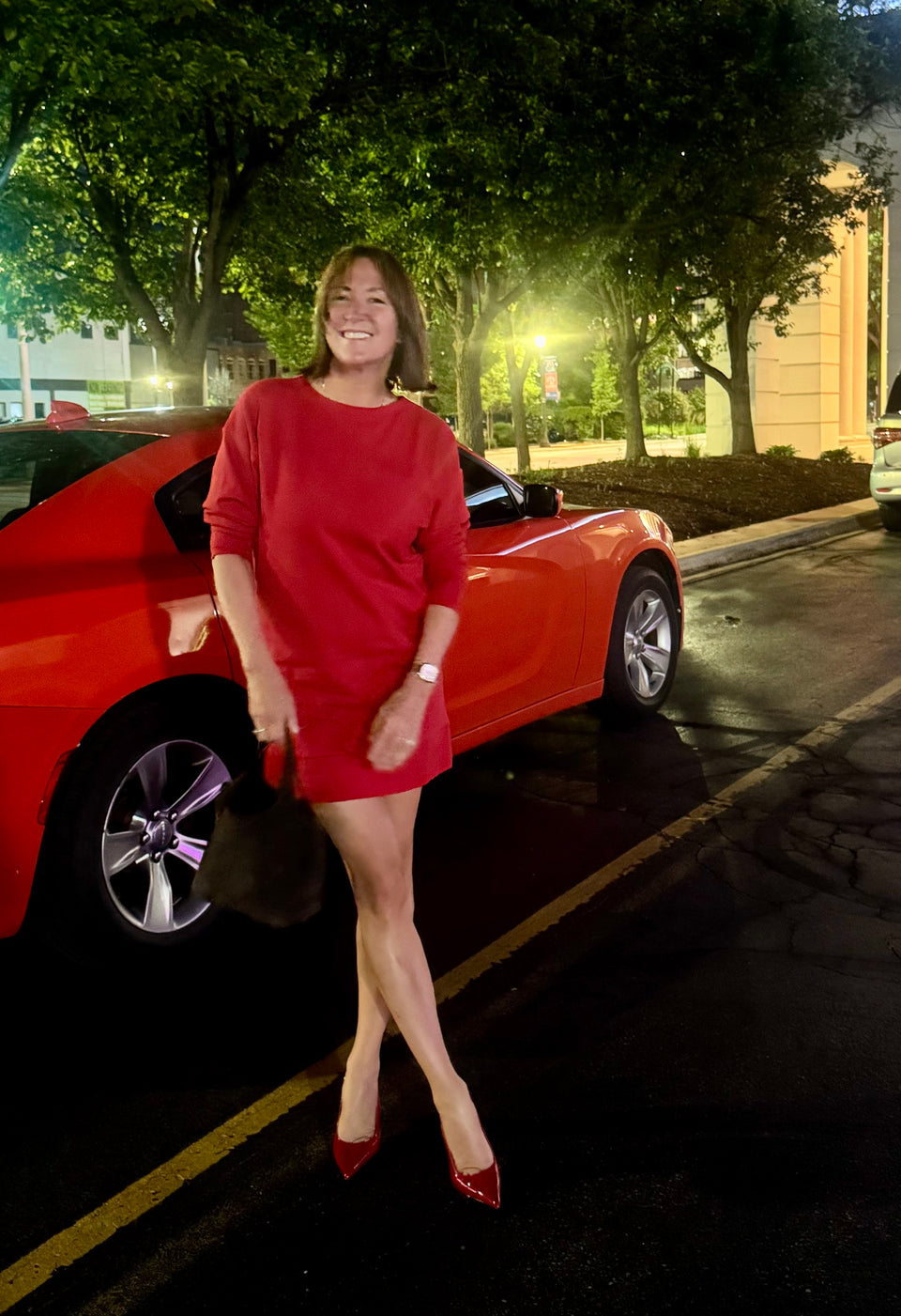Robe rouge