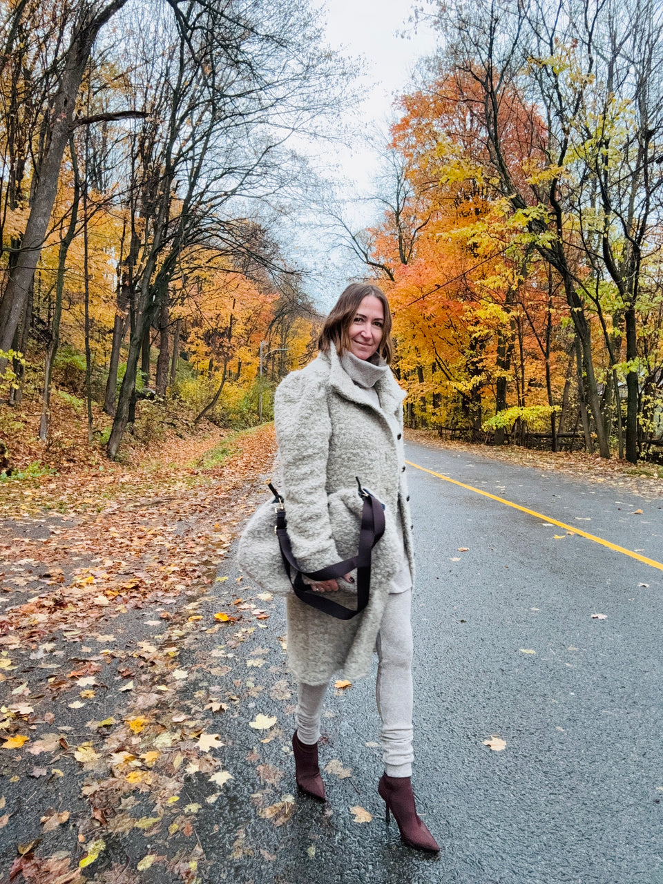 Manteau London taupe