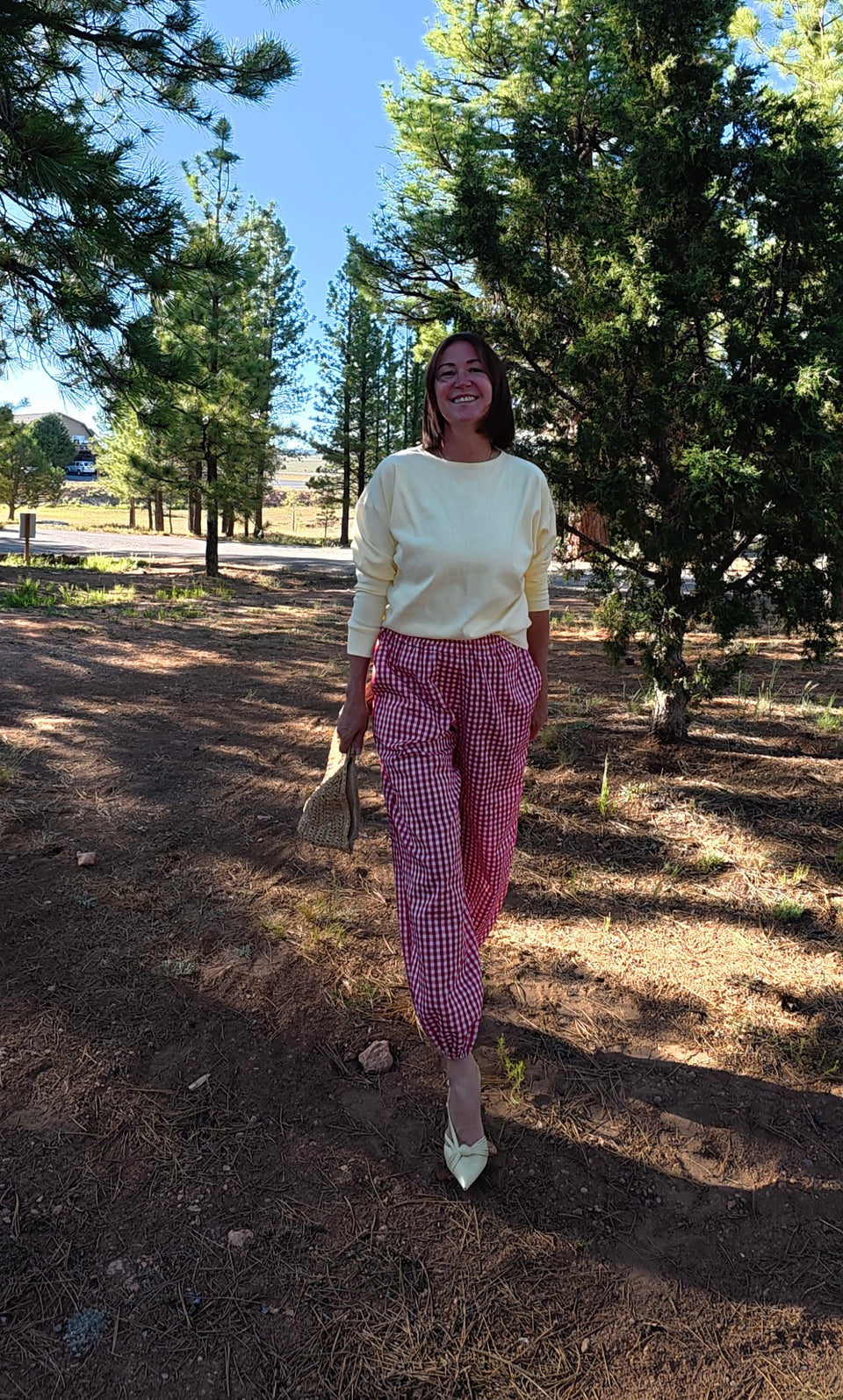 Pantalon vichy