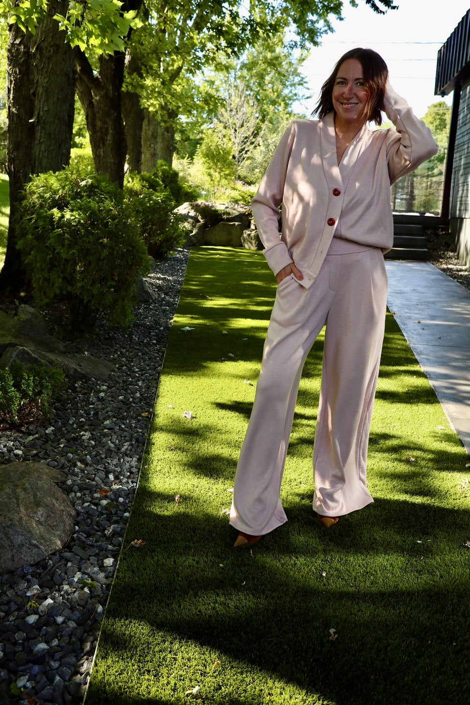 Pantalon Jill rose blush