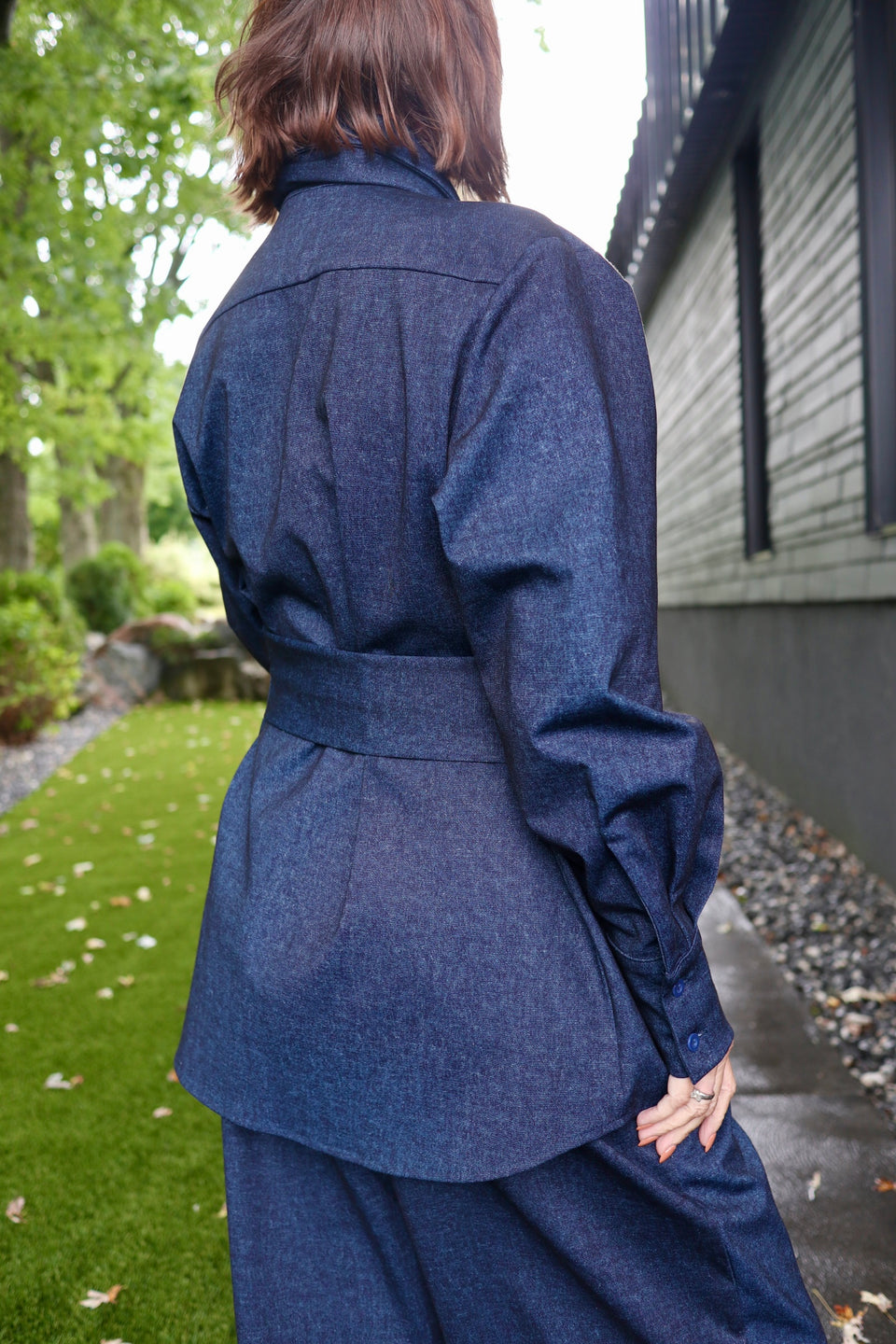 Chemise Jill effet denim
