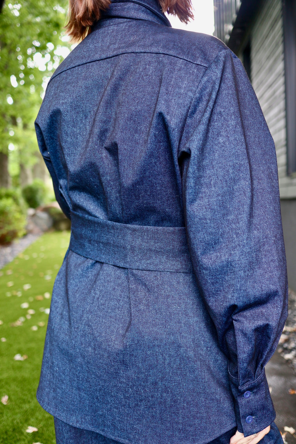 Chemise Jill effet denim